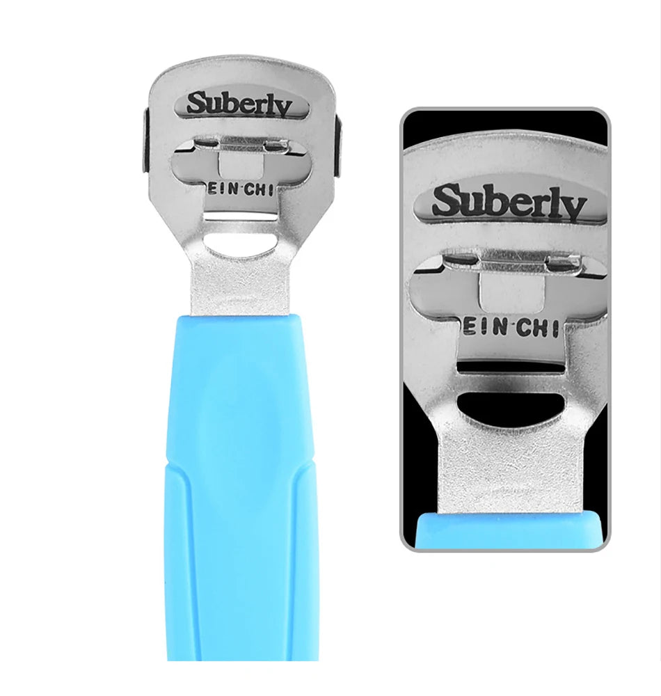 Stainless Steel Callus Remover Feet Shaver Corn Cuticle Cutter Dead Skin Removal Rasp File Foot Care Professional Pedicure Tools