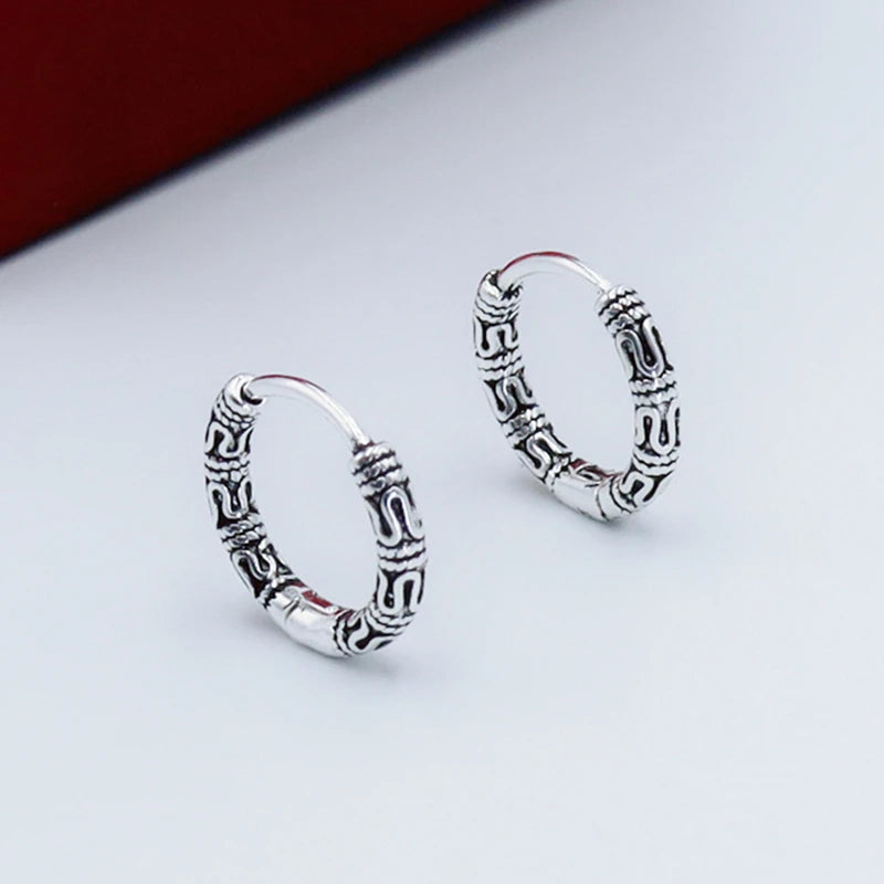 Huggie Hoop Earrings Small  Earrings Women Men Ear Piercing Ring Anti-Allergic Jewelry