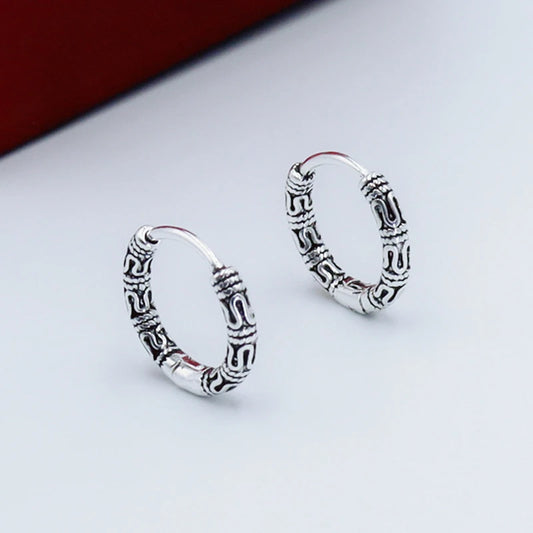 Huggie Hoop Earrings Small  Earrings Women Men Ear Piercing Ring Anti-Allergic Jewelry