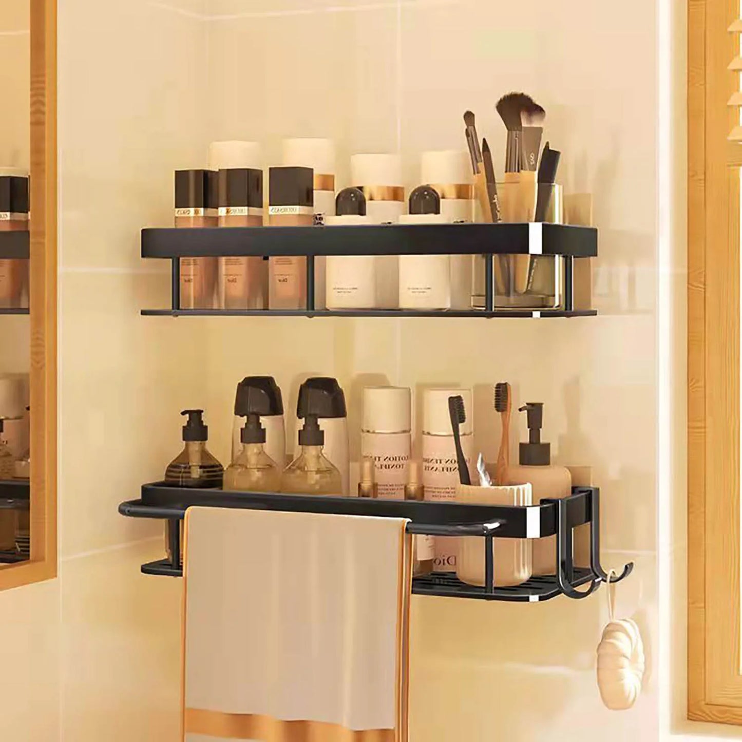 Non perforated kitchen storage rack cloth drain rack, sink dishwashing cloth sponge storage basket bathroom storage rack