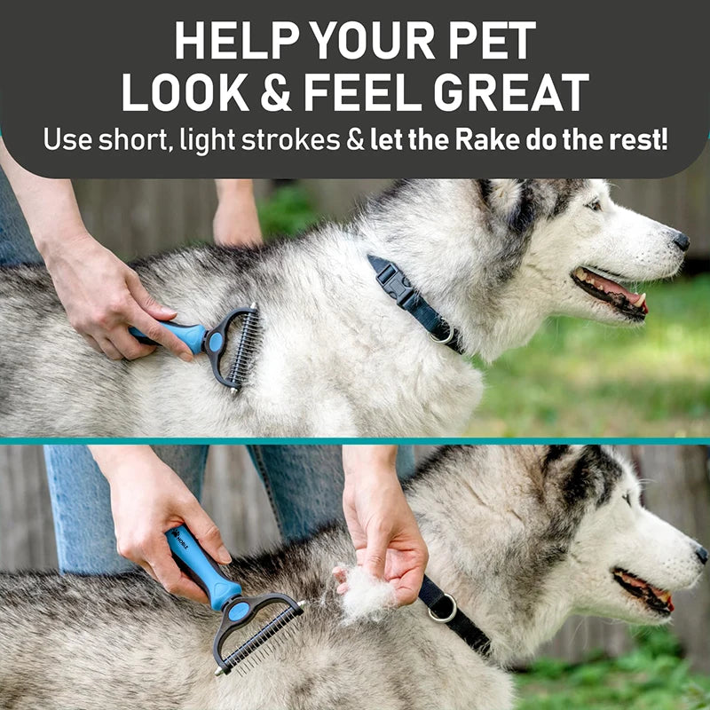 Pet Deshedding Brush Silicone Grooming Gloves Cat Dog Hair Remover Pet Comb Gloves Cleaning Hair Removal Shedding Supplies