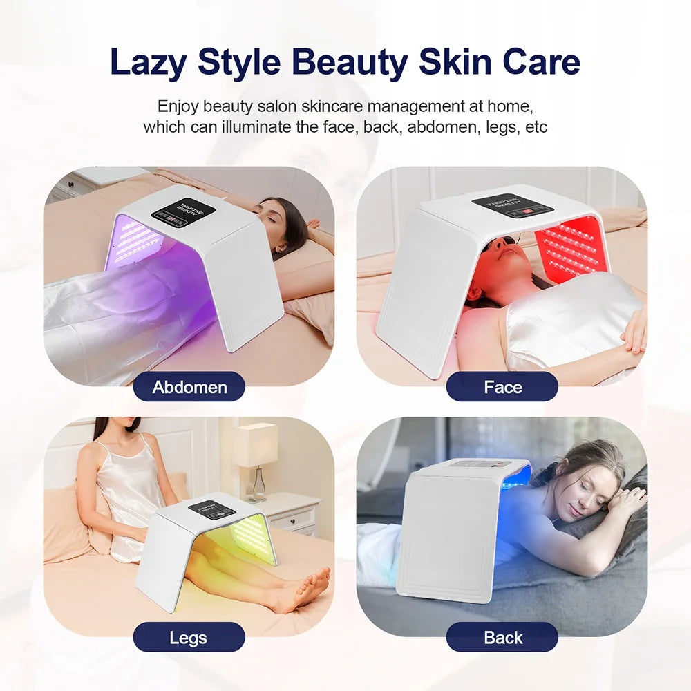 7 Colors LED Mask Face&Body Salon SPA Lamp Skin Moisturizing Rejuvenation  Anti Wrinkle Beauty Skin Care Equipment