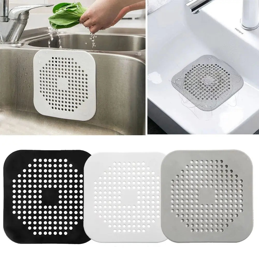 Silicone Kitchen Sink Strainer Home & Kitchen Hair Drain Catcher Shower Drain Strainer Bathtub Drain Strainers Durable
