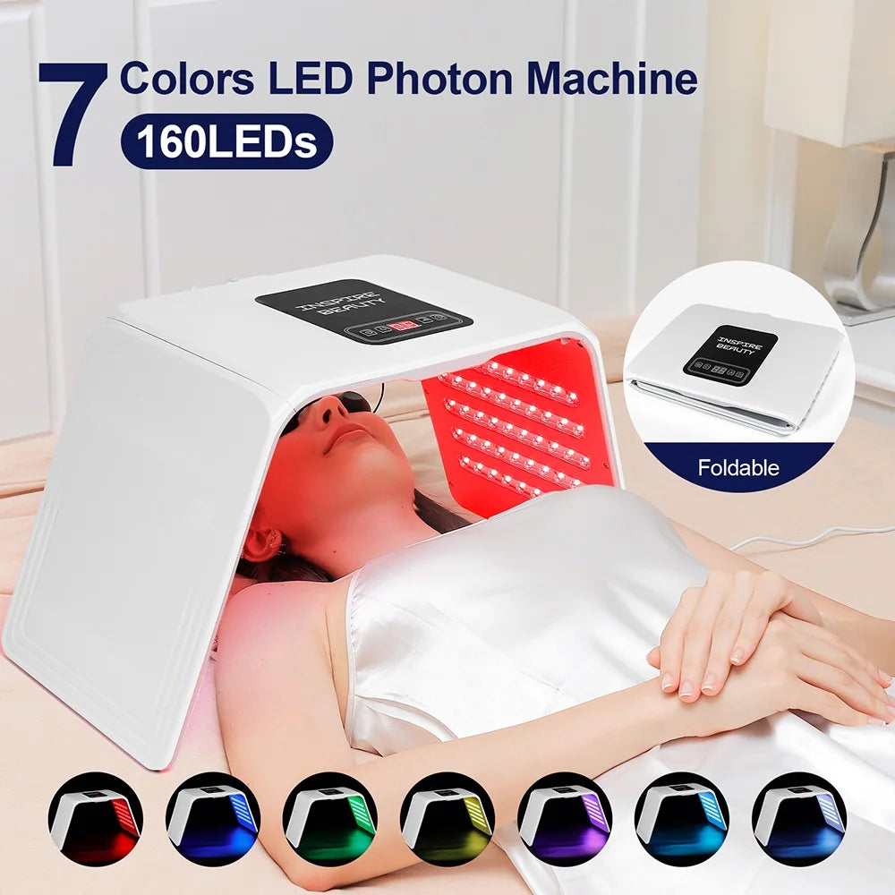 7 Colors LED Mask Face&Body Salon SPA Lamp Skin Moisturizing Rejuvenation  Anti Wrinkle Beauty Skin Care Equipment