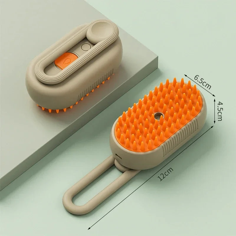 Upgraded Pet Spray Grooming Comb Steamy Floating Hair Removal Cleaning Steam Brush Styling for Dogs Cats Accessories