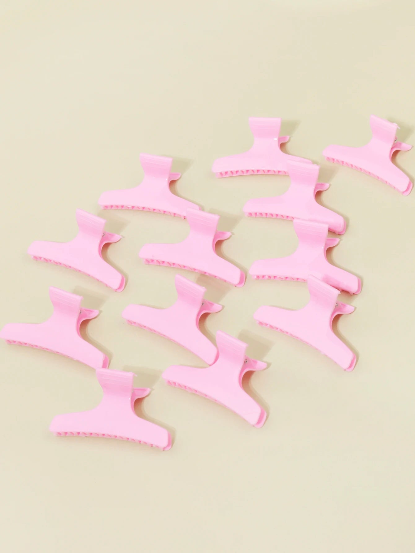 12PCS Smooth Butterfly Hair Clips, Non slip Women's Hair Clips