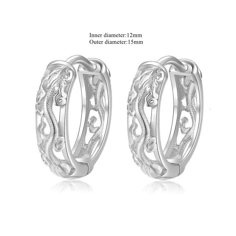 Huggie Hoop Earrings Small  Earrings Women Men Ear Piercing Ring Anti-Allergic Jewelry