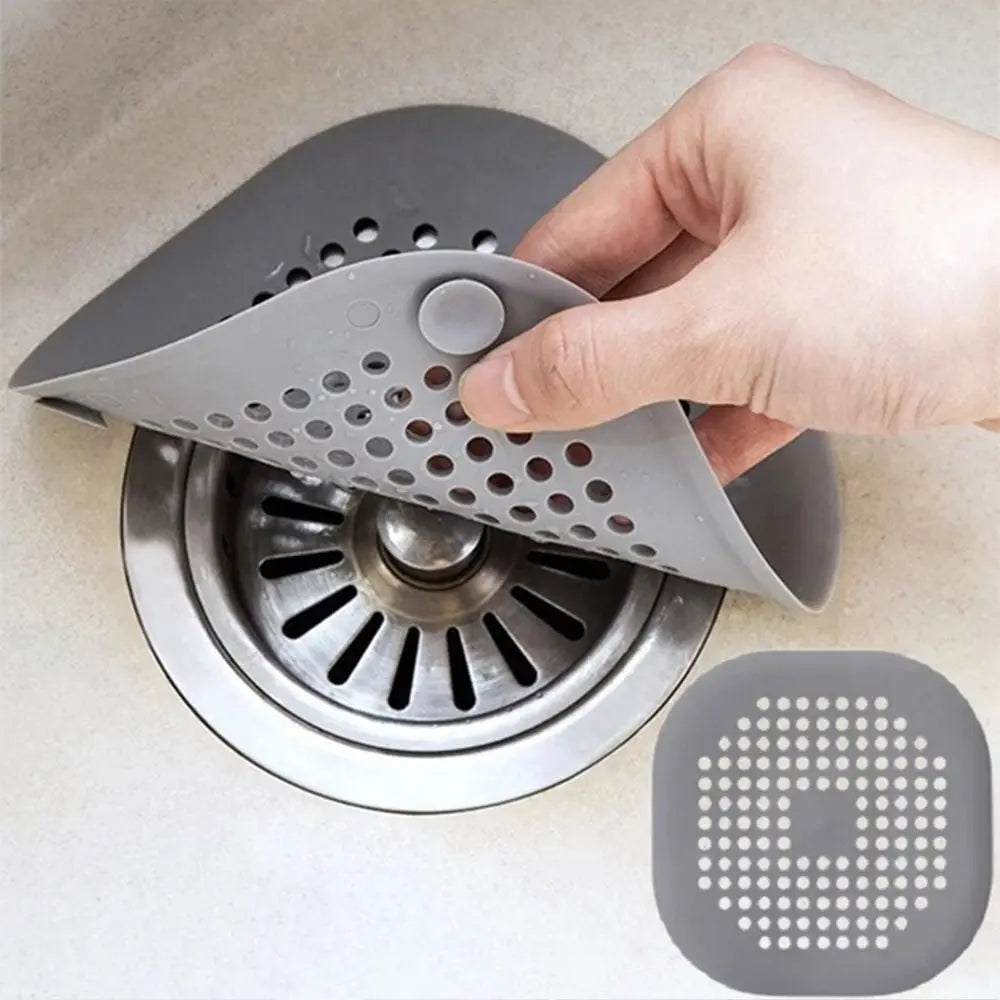 Silicone Kitchen Sink Strainer Home & Kitchen Hair Drain Catcher Shower Drain Strainer Bathtub Drain Strainers Durable