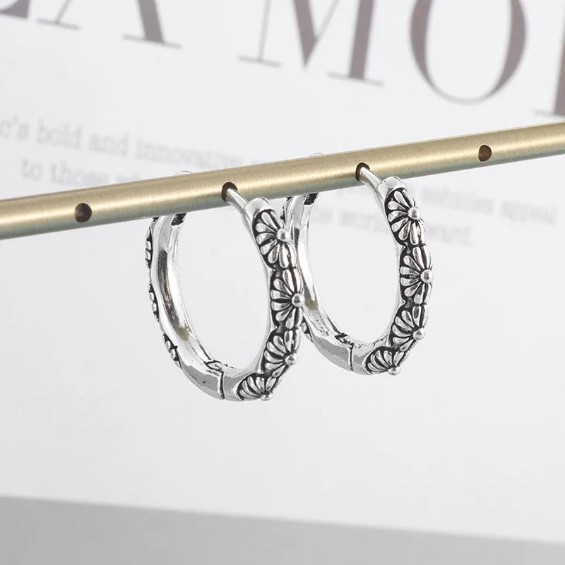 Huggie Hoop Earrings Small  Earrings Women Men Ear Piercing Ring Anti-Allergic Jewelry
