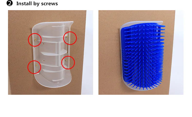 1PCS Pet brush Comb Cat self grooming brush Dog cat corner brush Corner massage comb cat grooming brush dog/cat