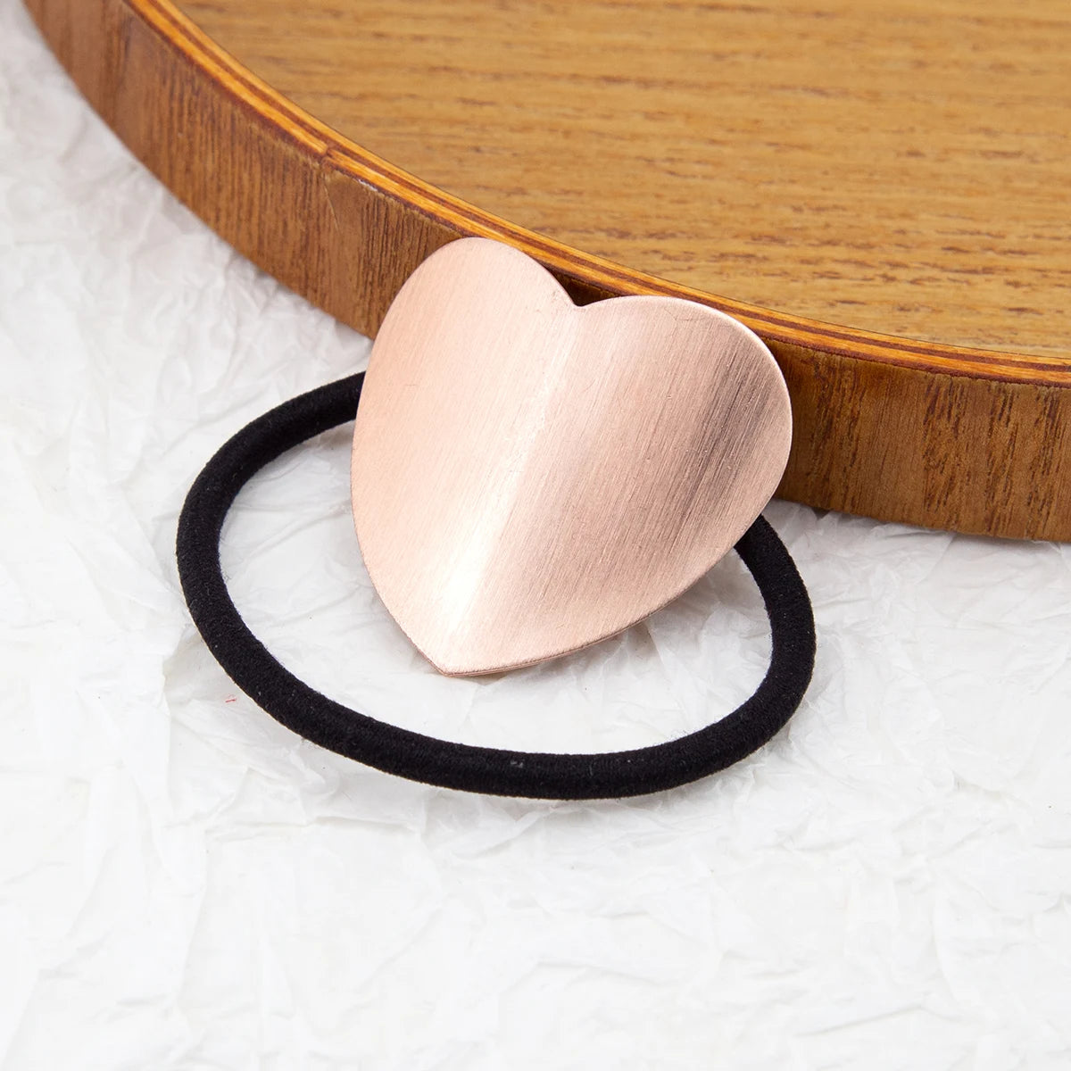 New Korea Women Hair Ropes Metal Hair Bands Ponytail Holder Rubber Band Gum for Hair Ties Scrunchies Hairband Hair Accessories