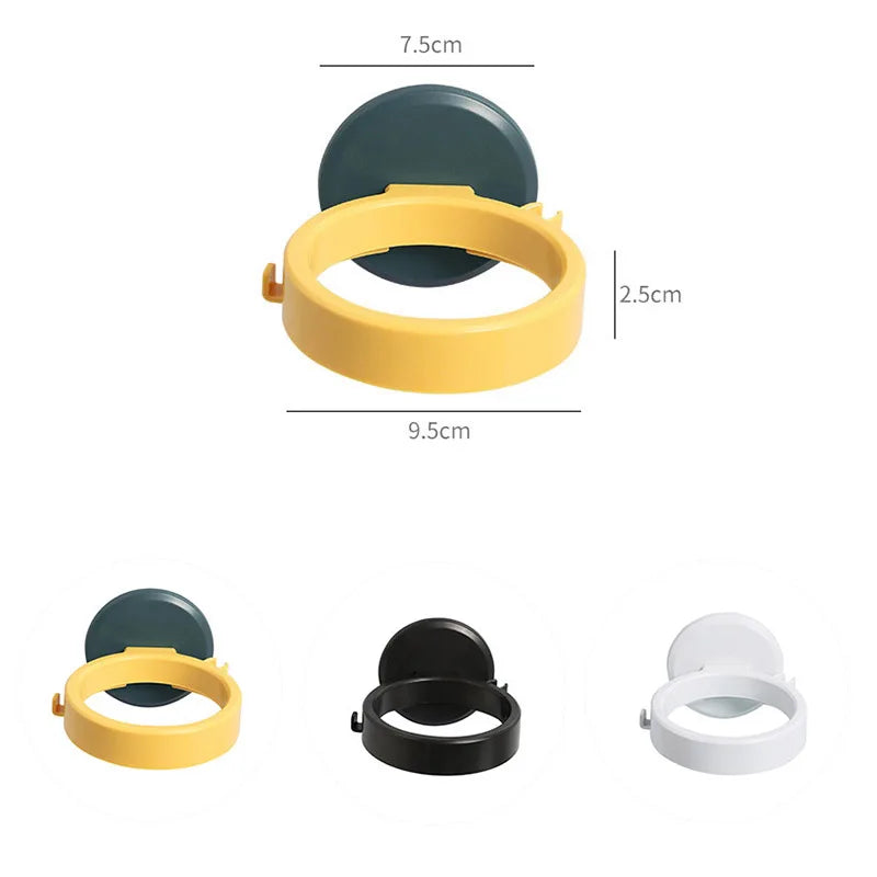 Hair Dryer Straightener Holder Wall Mounted Shelf with Strong Back Glue for Bathroom No Drilling Wire Hanger Strong Adhesive