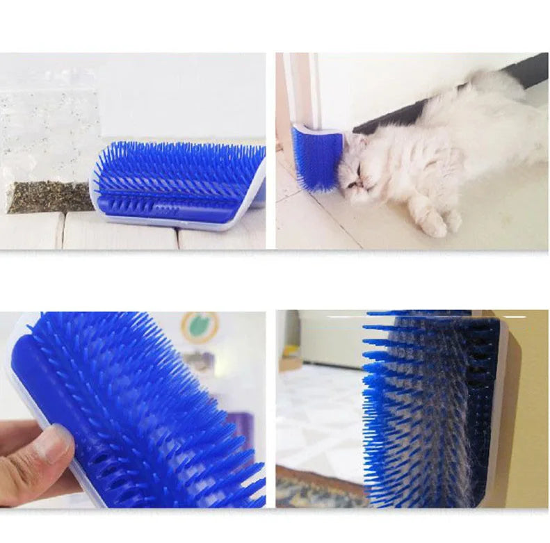 1PCS Pet brush Comb Cat self grooming brush Dog cat corner brush Corner massage comb cat grooming brush dog/cat